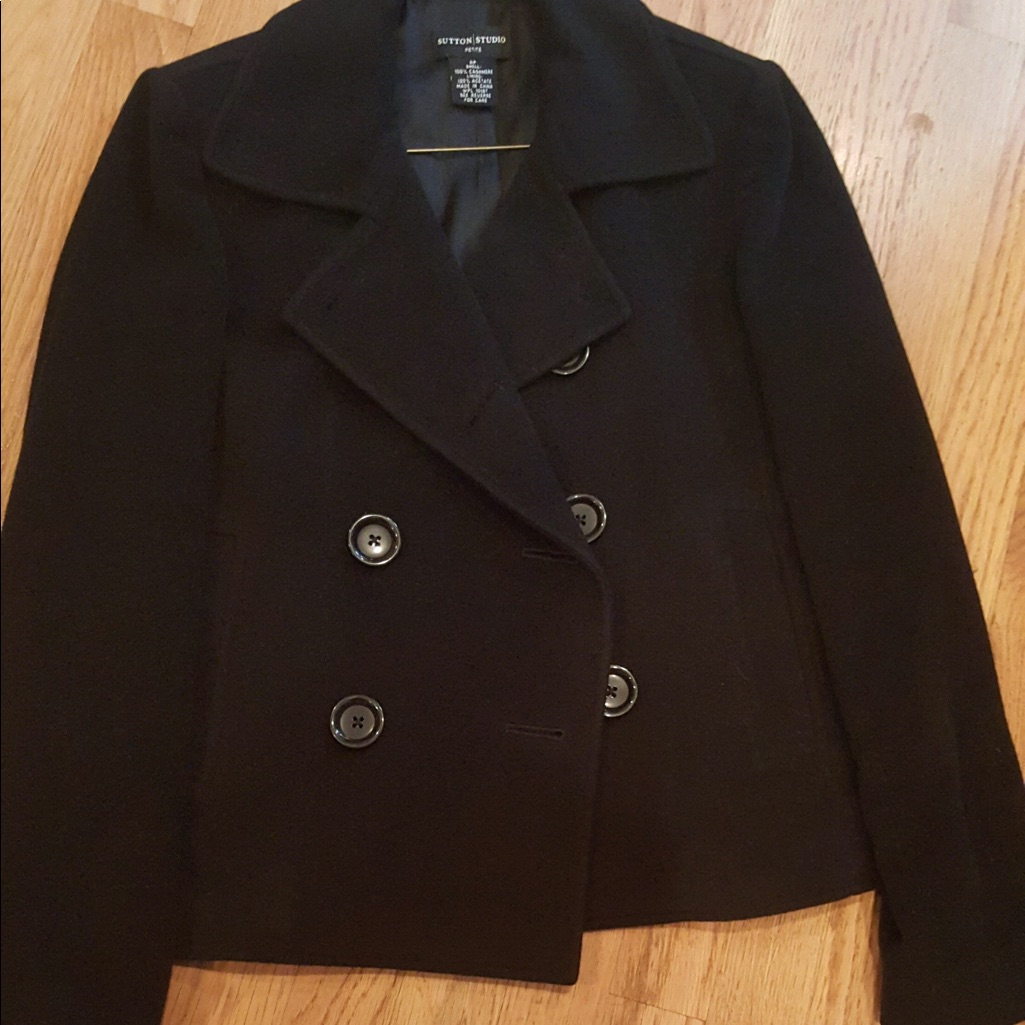 Bloomingdales Cashmere Peacoat